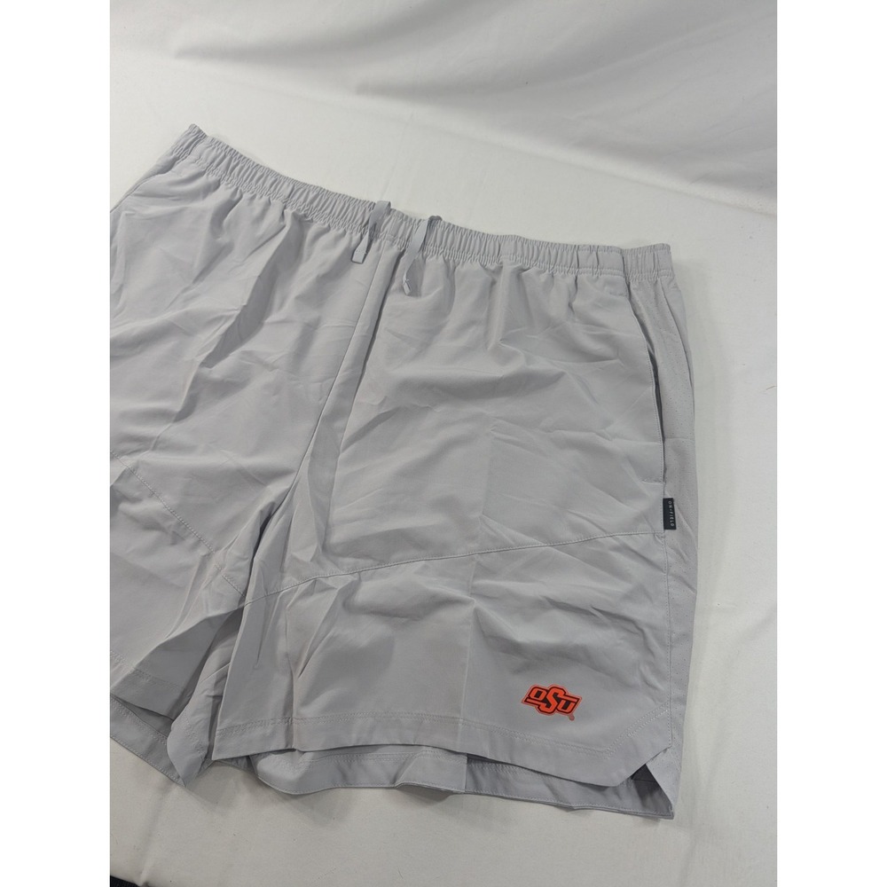 New No Tags Nike Dri-Fit Standard Fit Shorts On Field Oklahoma State Gray 4XL